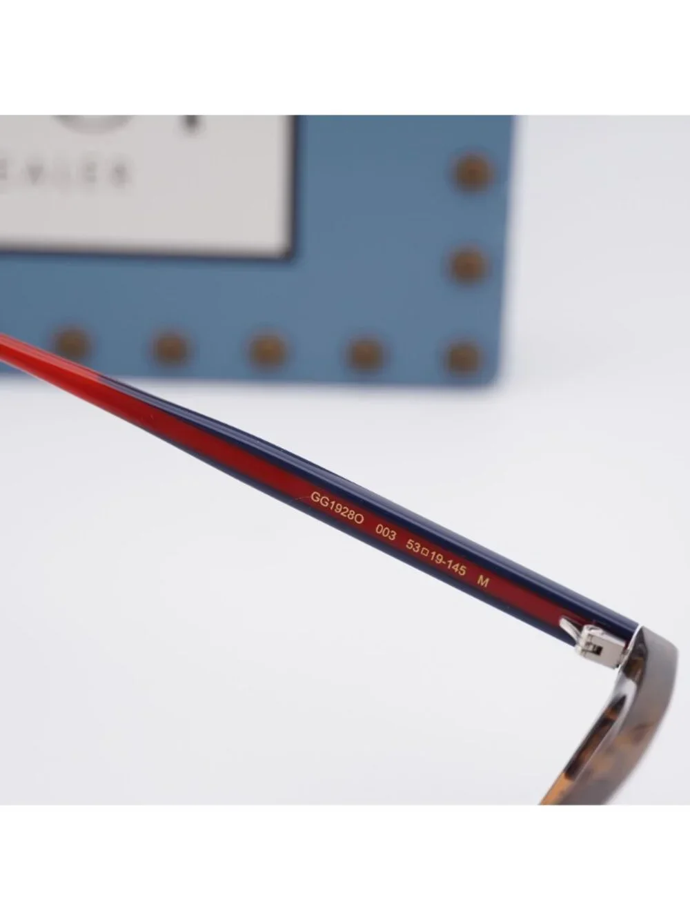 Gucci GG1928O 003 Square Eyeglasses – Havana 53mm